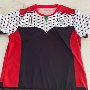 palestinian football association kid shirt